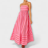 Svea - Maxi-Kleid in Bare Bloom