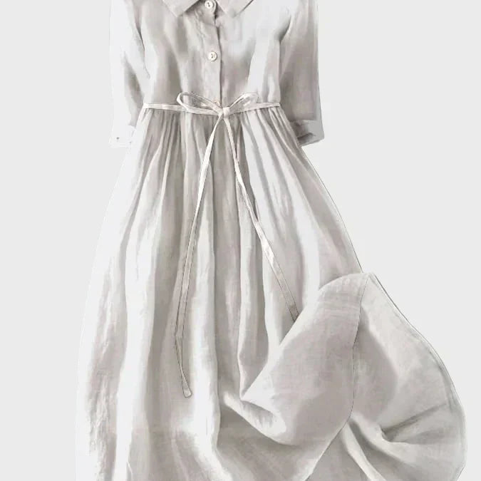 Kleid mit Eleganter Kragen