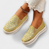 Vada – Chaussons ornés de strass