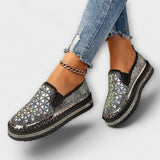 Vada – Chaussons ornés de strass