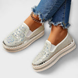 Vada – Chaussons ornés de strass