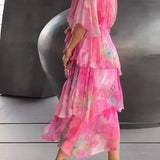 Casar – Robe en Chiffon Élégante