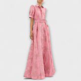 Anabella - Robe avec manches bouffantes courtes