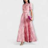 Anabella - Robe avec manches bouffantes courtes