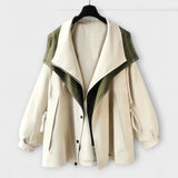 Mera - Bicolor Oversized Jacke