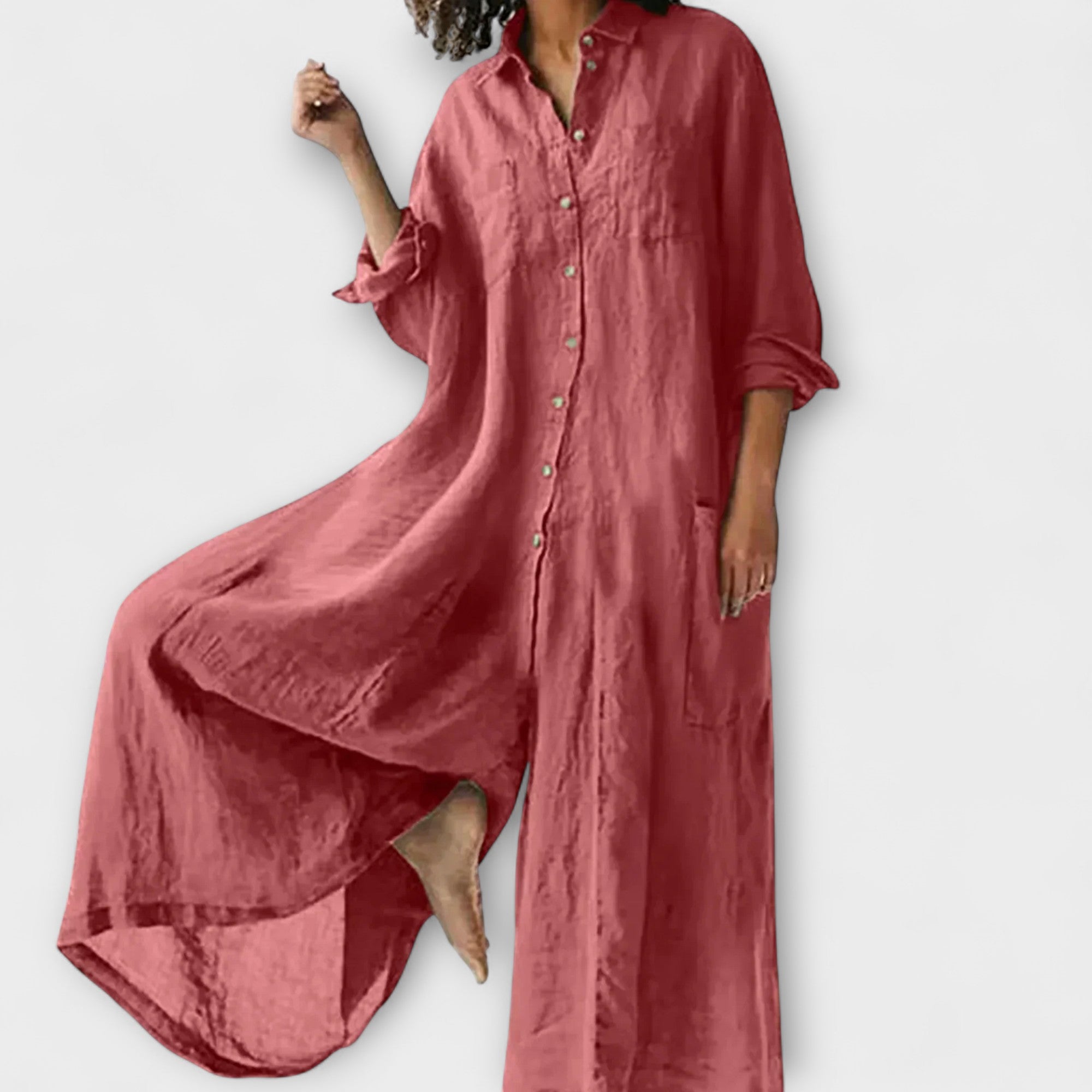 Peyton - Bequemer, lockerer Jumpsuit
