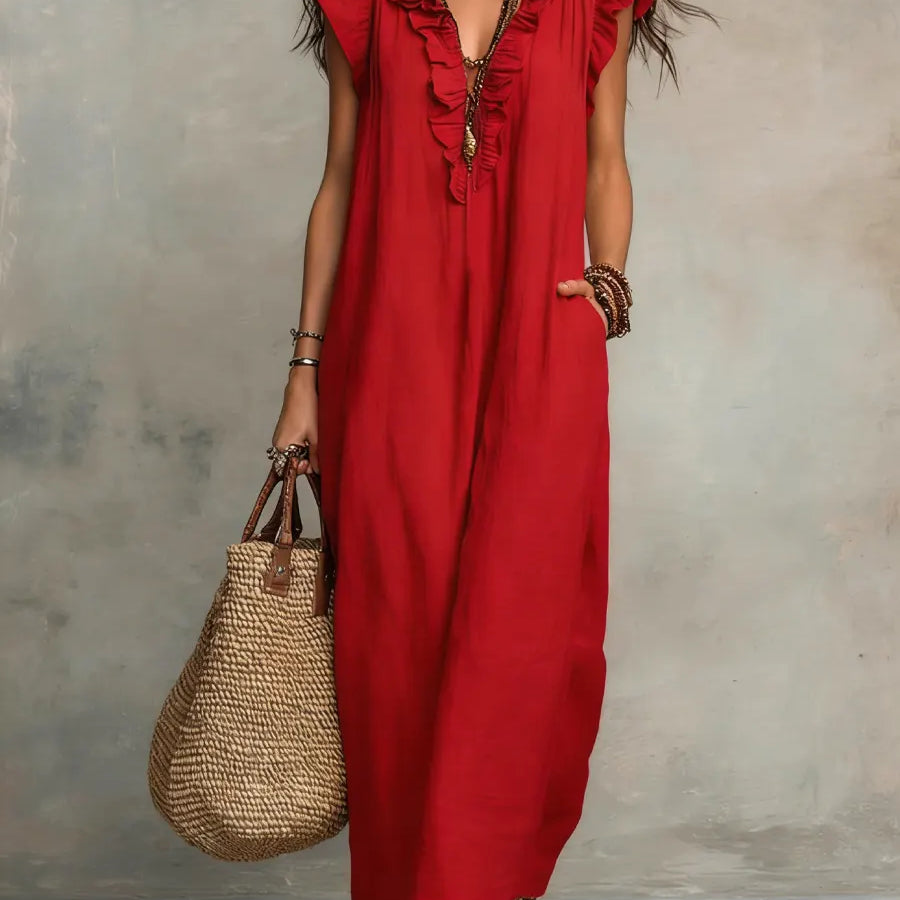 Camélia | Lange Boho-Kleid.