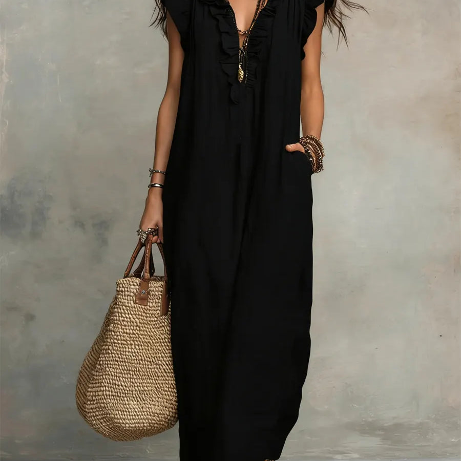 Camélia | Lange Boho-Kleid.