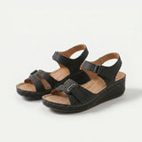 Sandy Bequeme Orthopädische Sandalen mit Keil