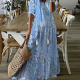 Luna | Robe midi boho décontractée