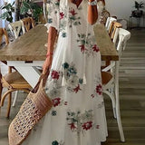 Luna | Robe midi boho décontractée