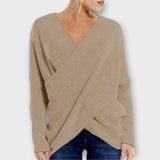 Heidi - Gekreuzter Pullover